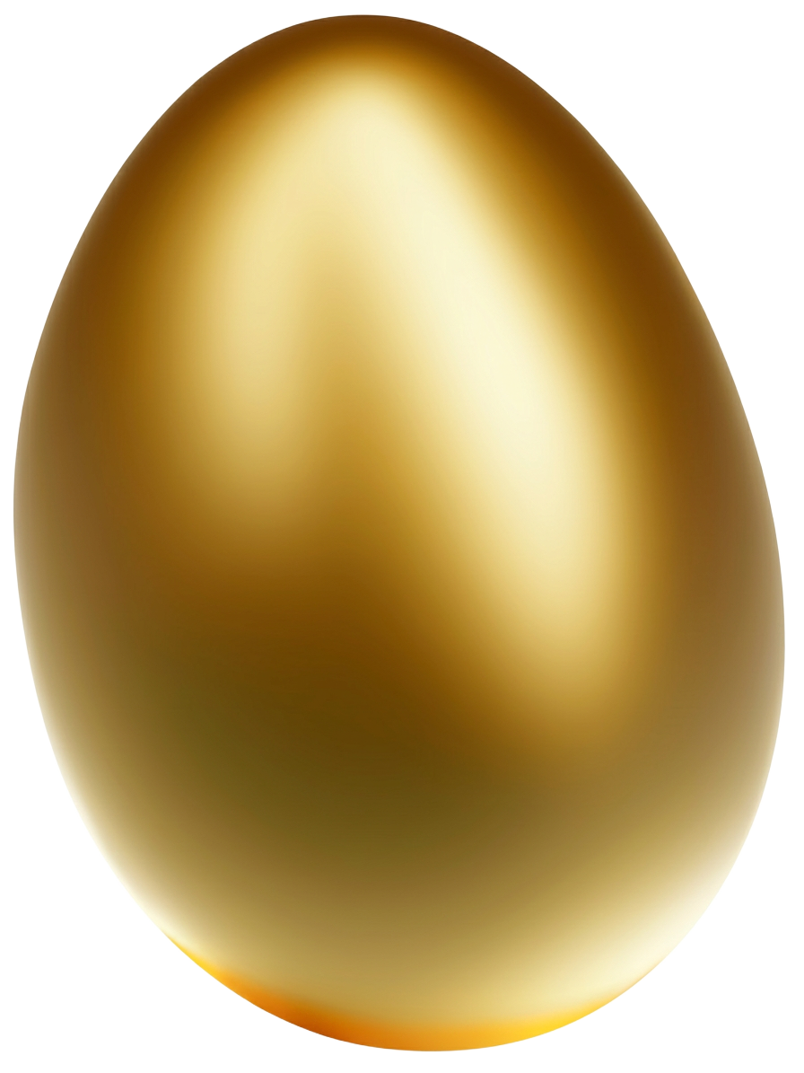 Golden egg — the Get Rich Quick Class symbol